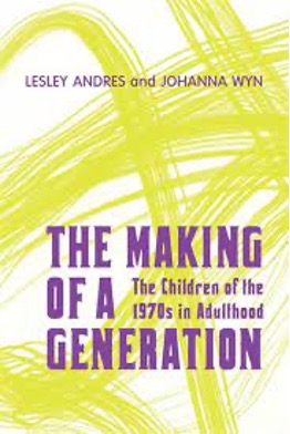 Book cover: The Making of a Generation. Image: abstract painting