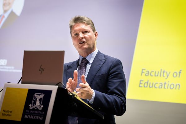 Hon. Ben Carroll MP  (Member for Niddrie and Deputy Premier) officially opening ICSEI, 2025.