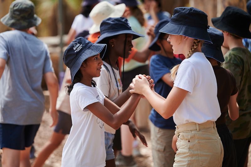 Students playing at All Saints' College in Perth, a Melbourne Assessment partner school. Photo: All Saints'