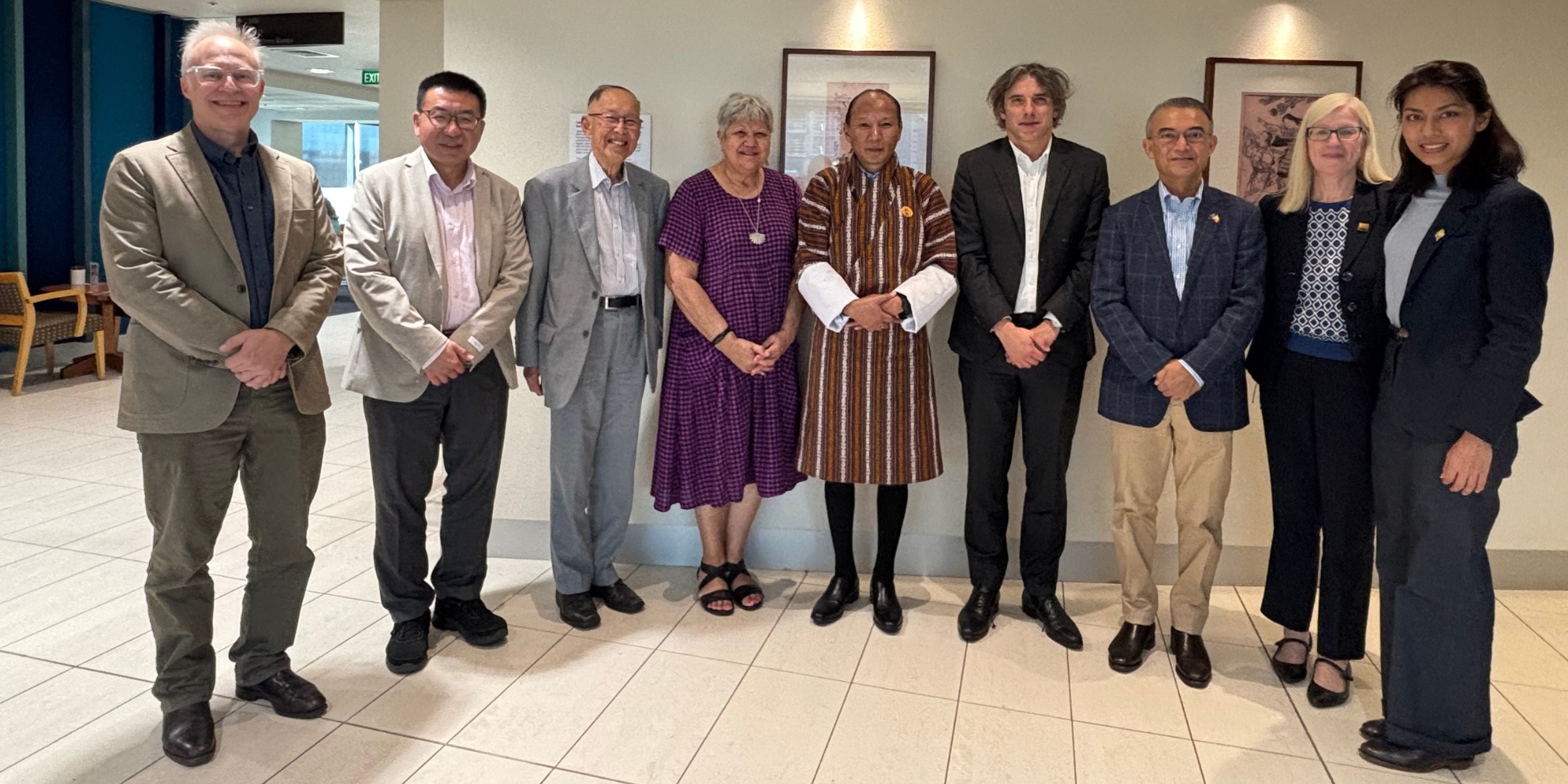 Faculty of Education academics welcome VC Rinzin