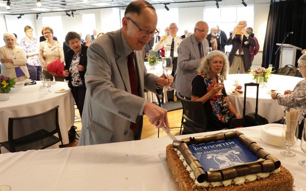 Photograph of event celebrating the 10th anniversary of the Melbourne Graduate School of Education