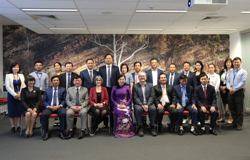 Thai Nguyen delegation visit